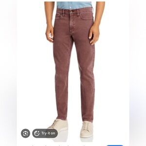 Rag & Bone Fit 2 Stretch Jeans in Burgundy